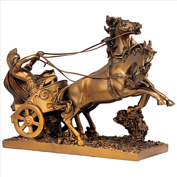 Roman Chariot Sculpture