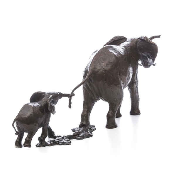 Bronze Elephant Figurine