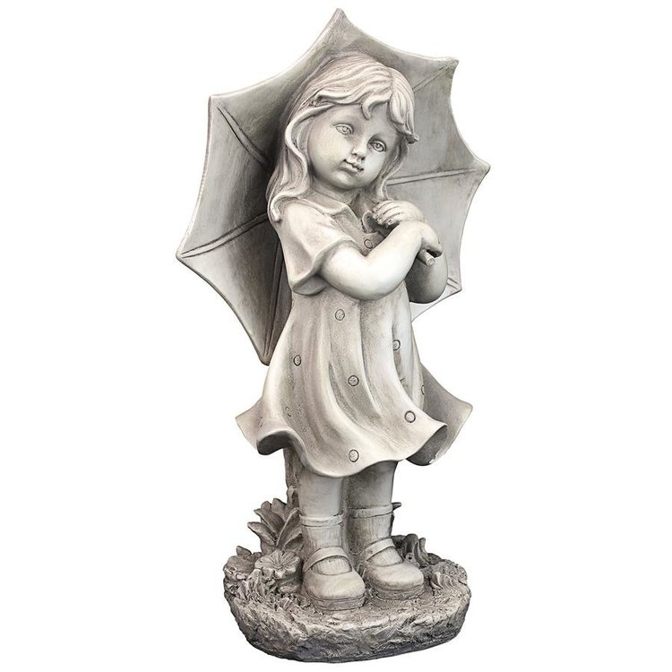 Girl with Umbrella Statue
