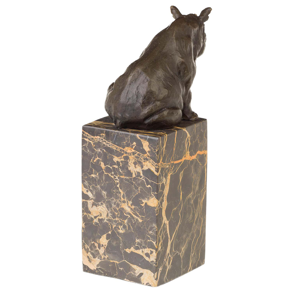 Bronze Rhino Sculpture