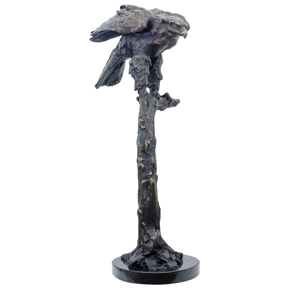 Metal Eagle Statue