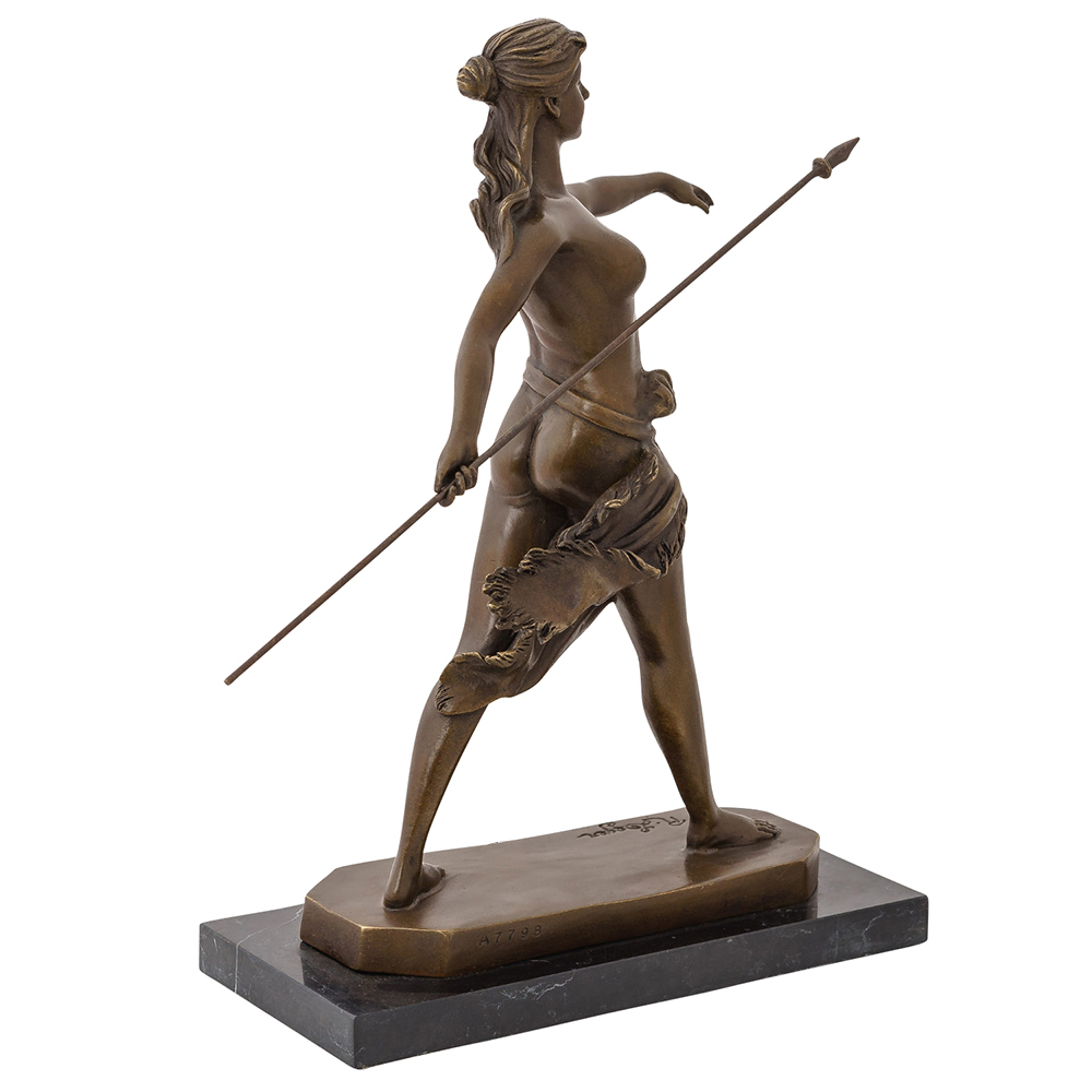 Female Warrior Figurine