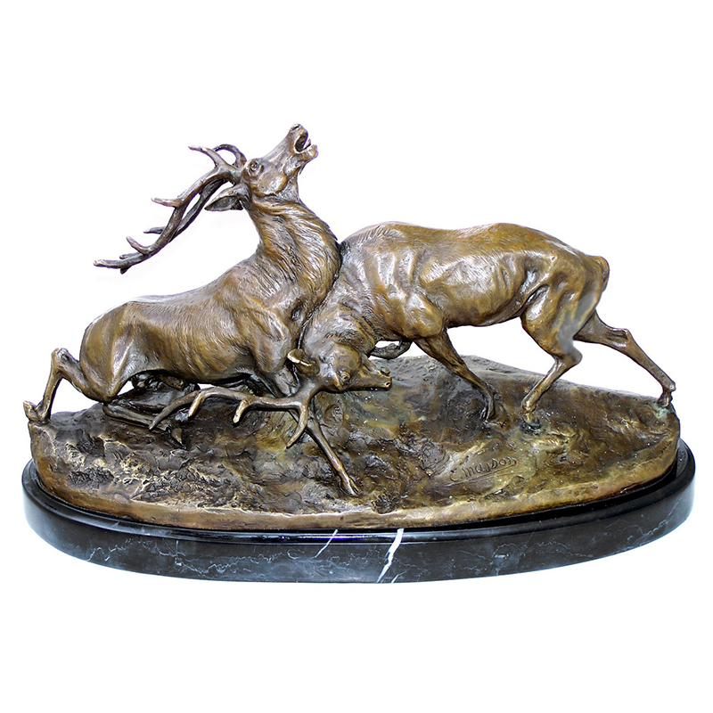 Bronze Stag Sculpture