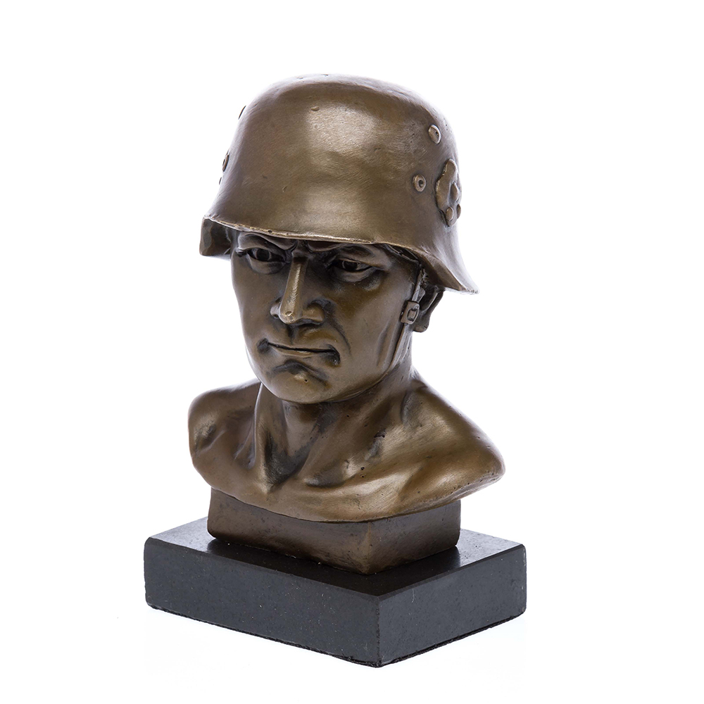 Bronze Soldier Bust