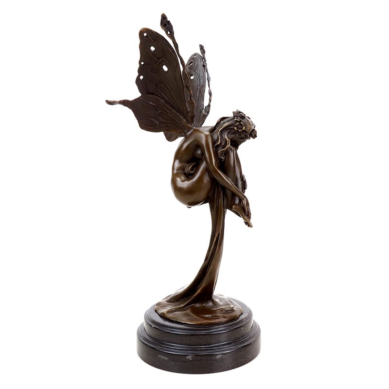 Bronze Fairy Statue