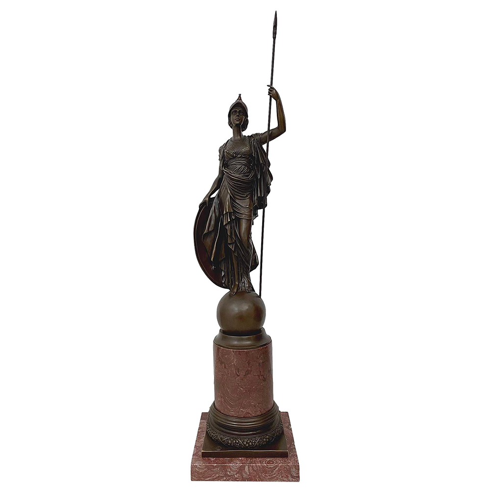 Athena Bronze Statue