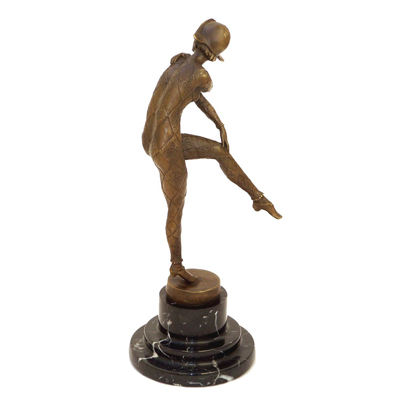 Art Deco Dancing Lady Figurine