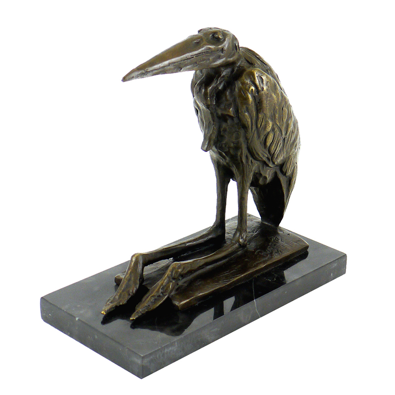 Bronze Bird Sculpture