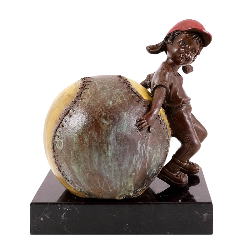 Baseball Player Statue
