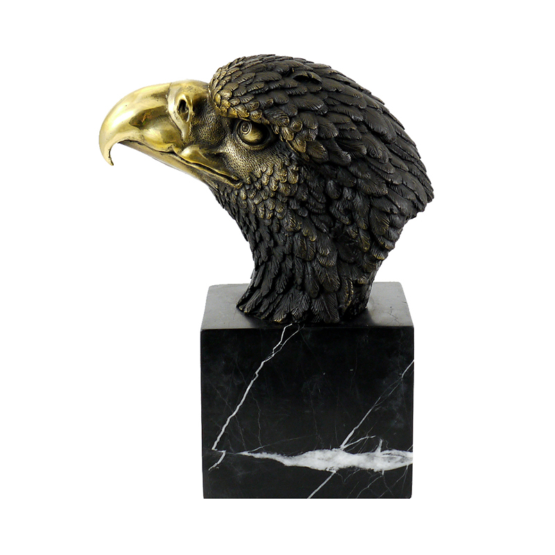 Eagle Head Sculpture