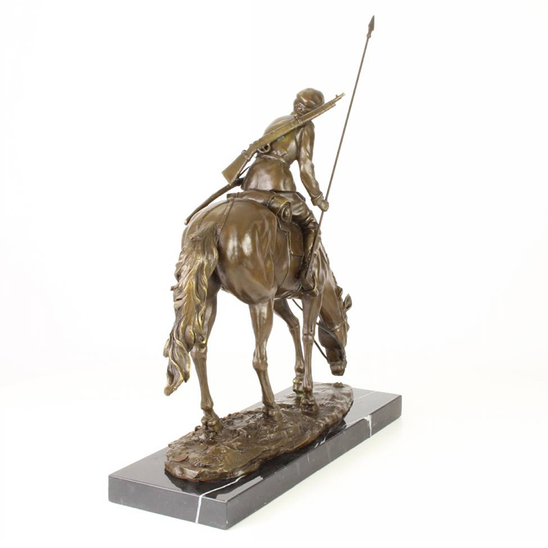 Bronze Soldier Sculpture