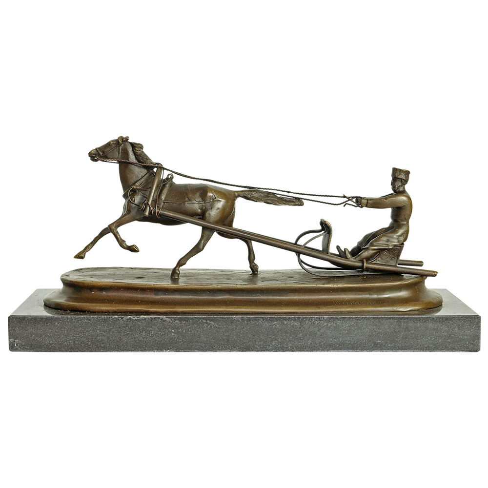 Running Horse Statue