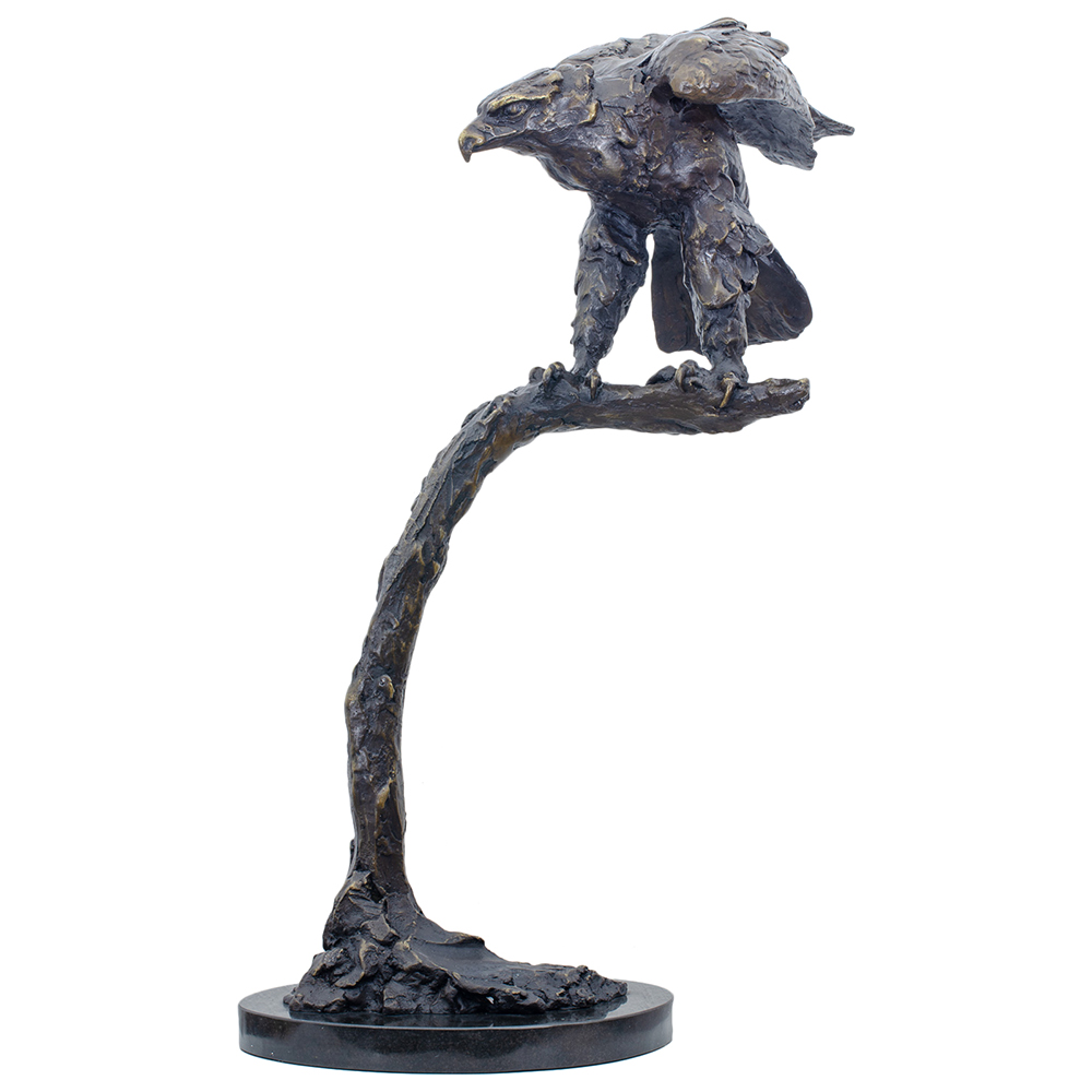 Metal Eagle Statue