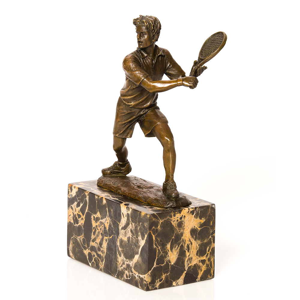 Tennis Player Figurine