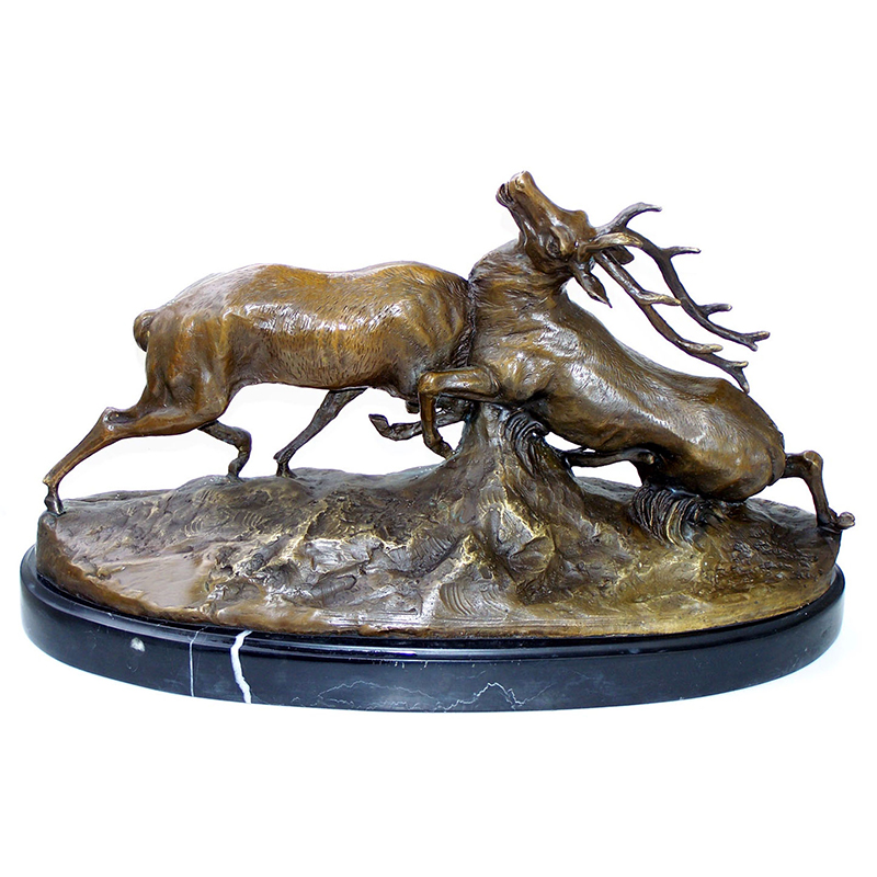 Bronze Stag Sculpture