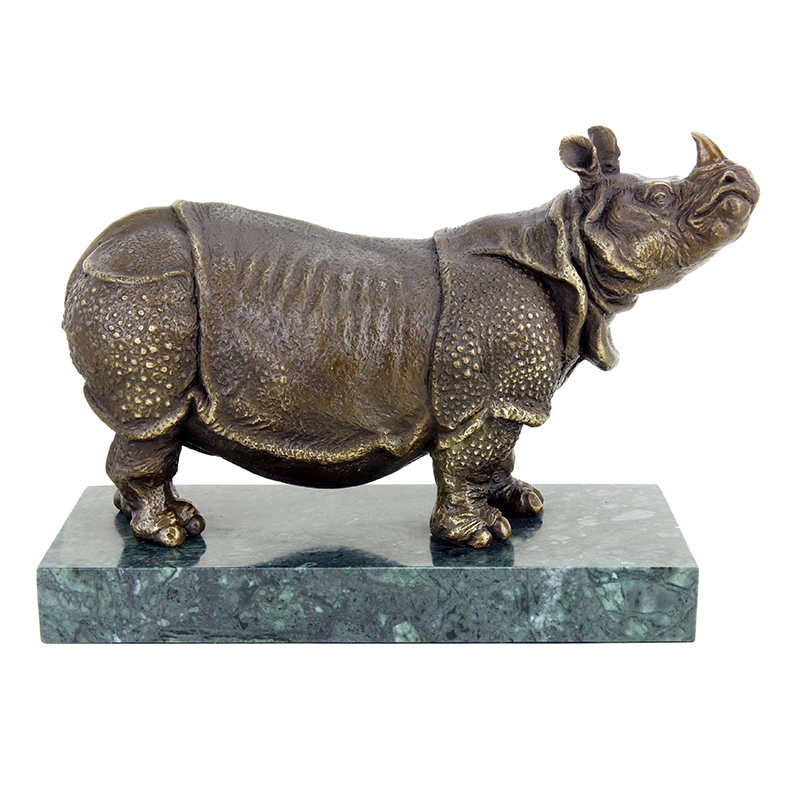 Rhino Figurine Home Decor