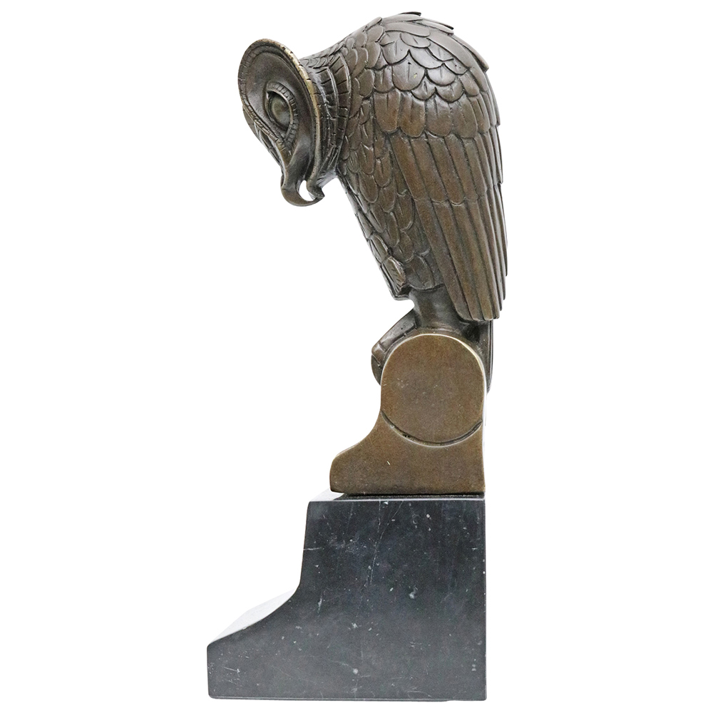 Brass Owl Bookends