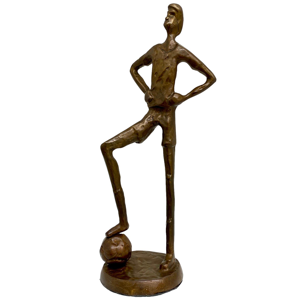 Soccer Player Statue