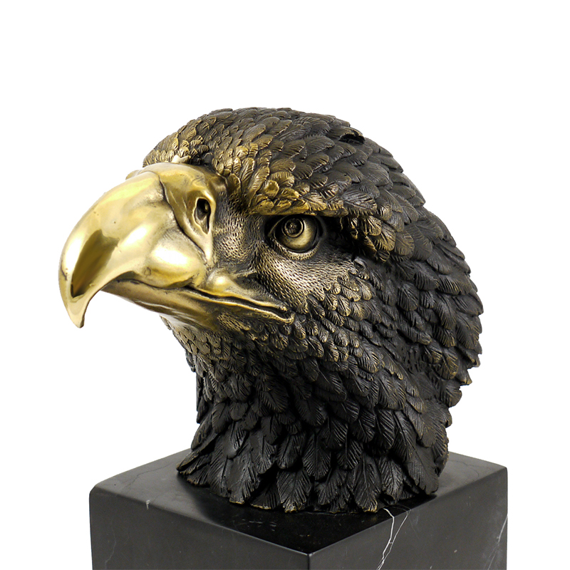 Eagle Head Sculpture