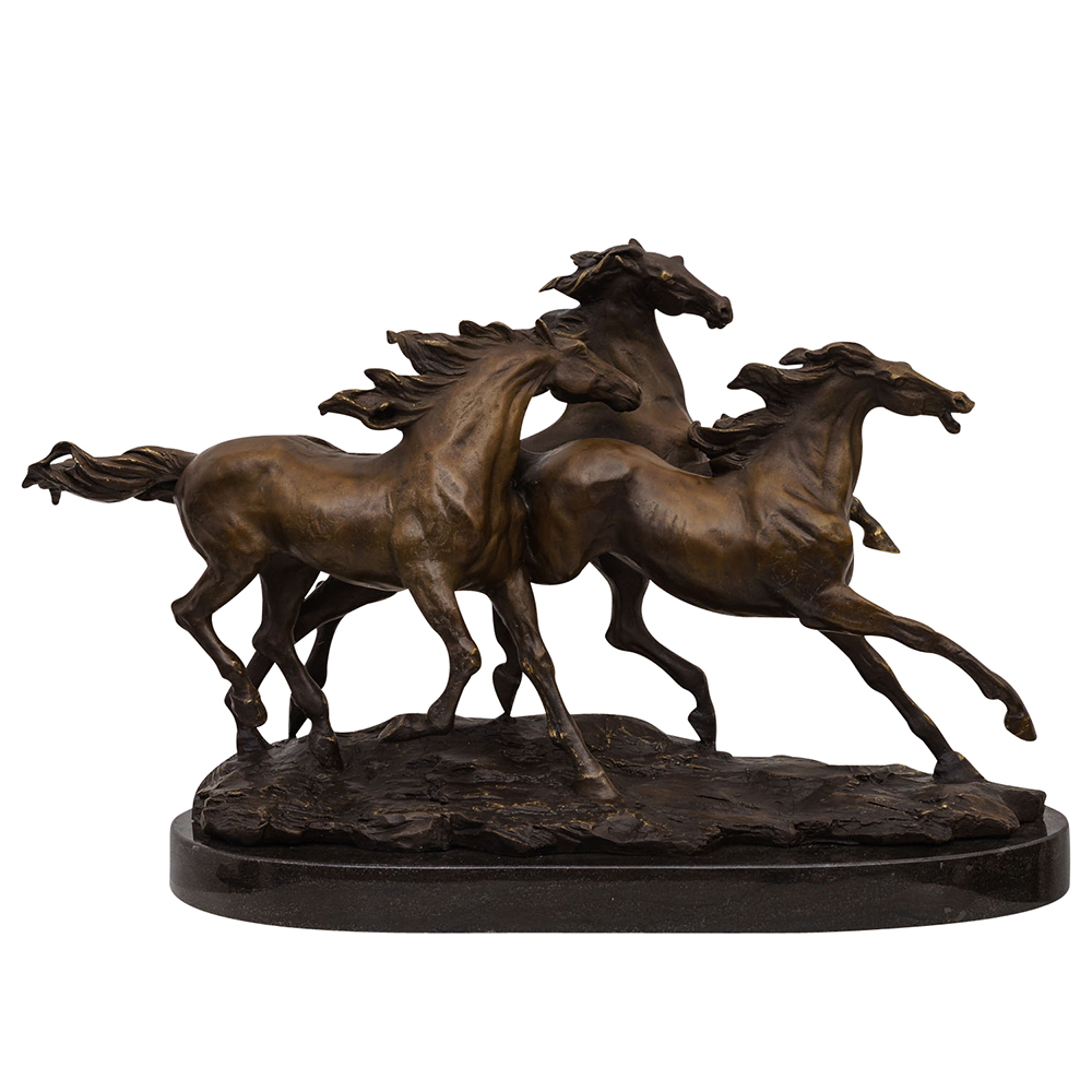 Galloping Horses Statue