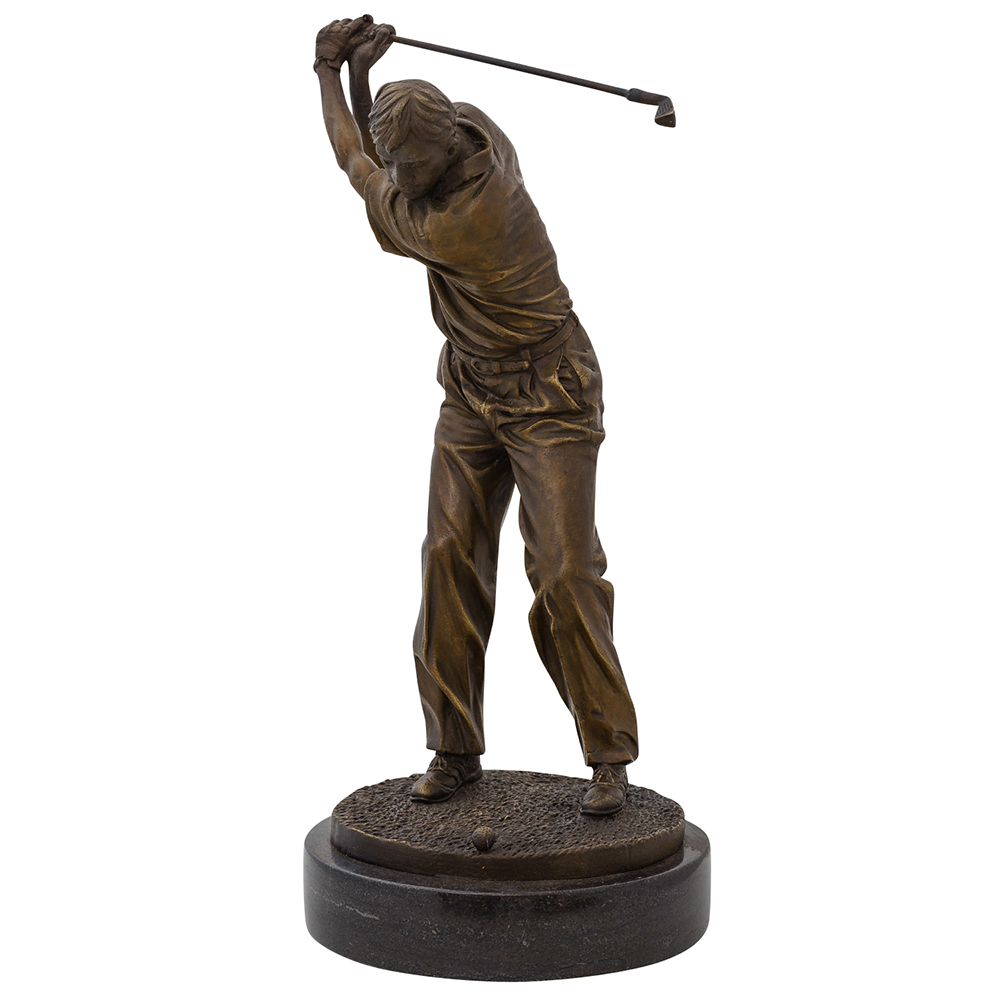 Golf Man Statue