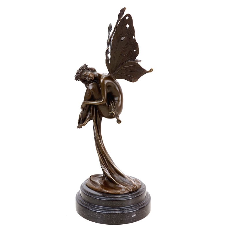 Bronze Fairy Statue