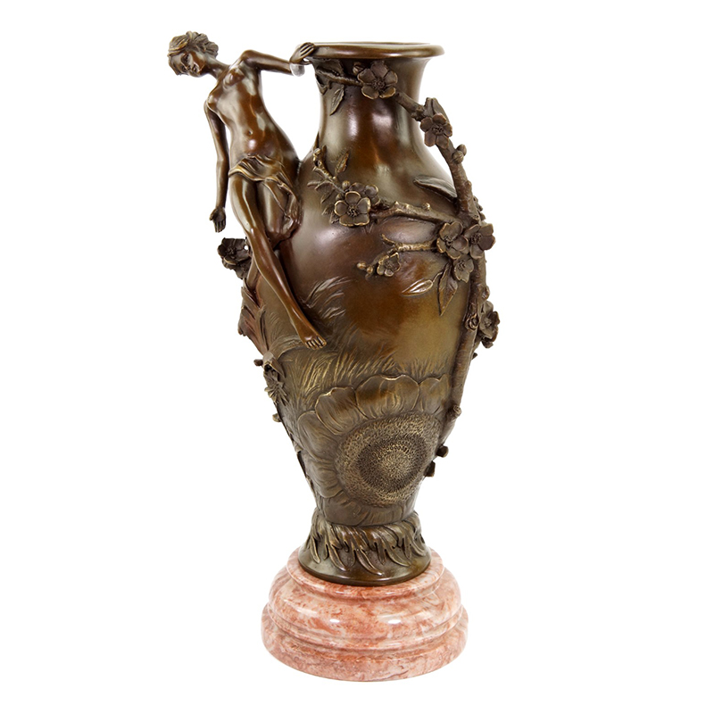 Female Sculpture Vase