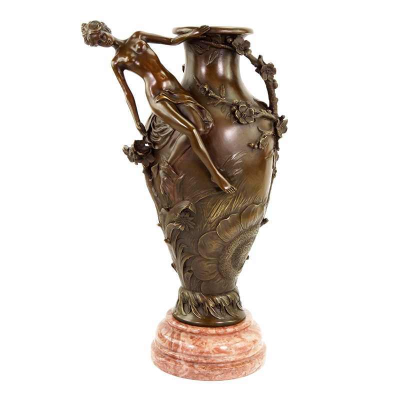 Female Sculpture Vase