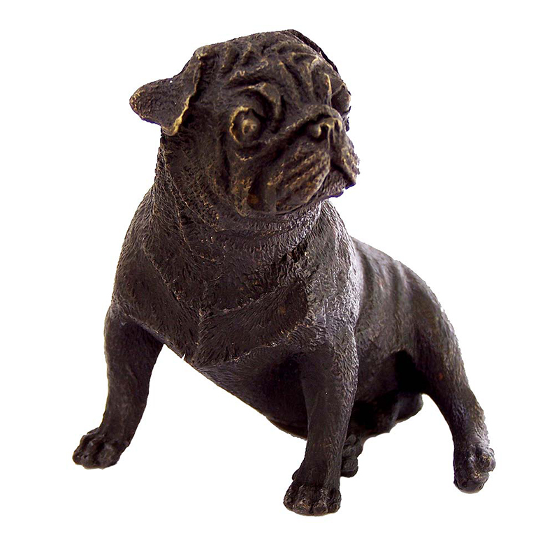 Pug Dog Statue
