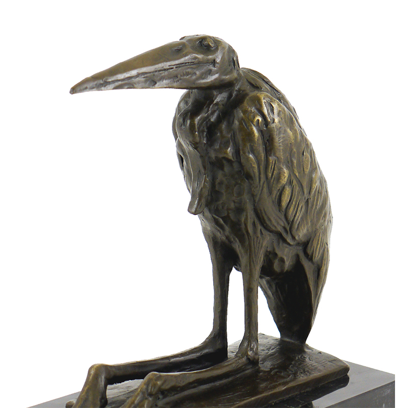 Bronze Bird Sculpture