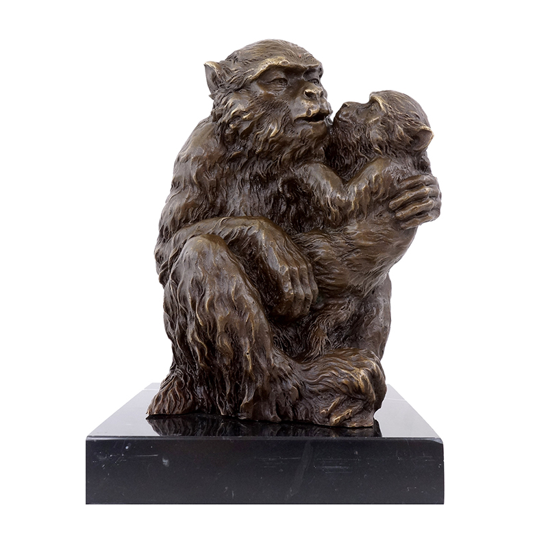 Brass Monkey Figurine