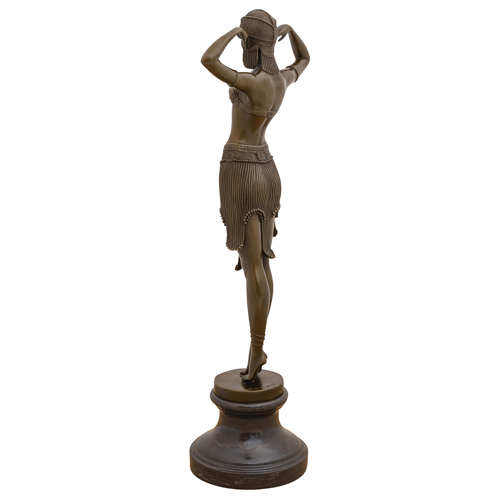 chiparus bronze dancer