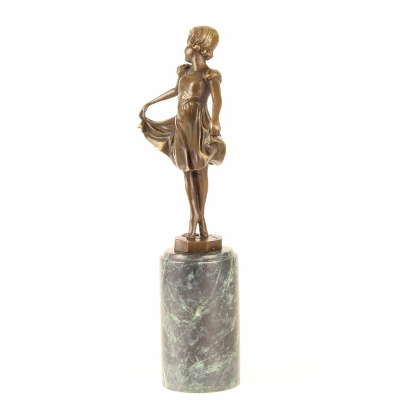 Bronze Ballerina Figurine