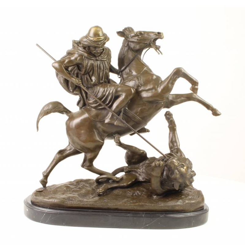 Brass Knight Statue