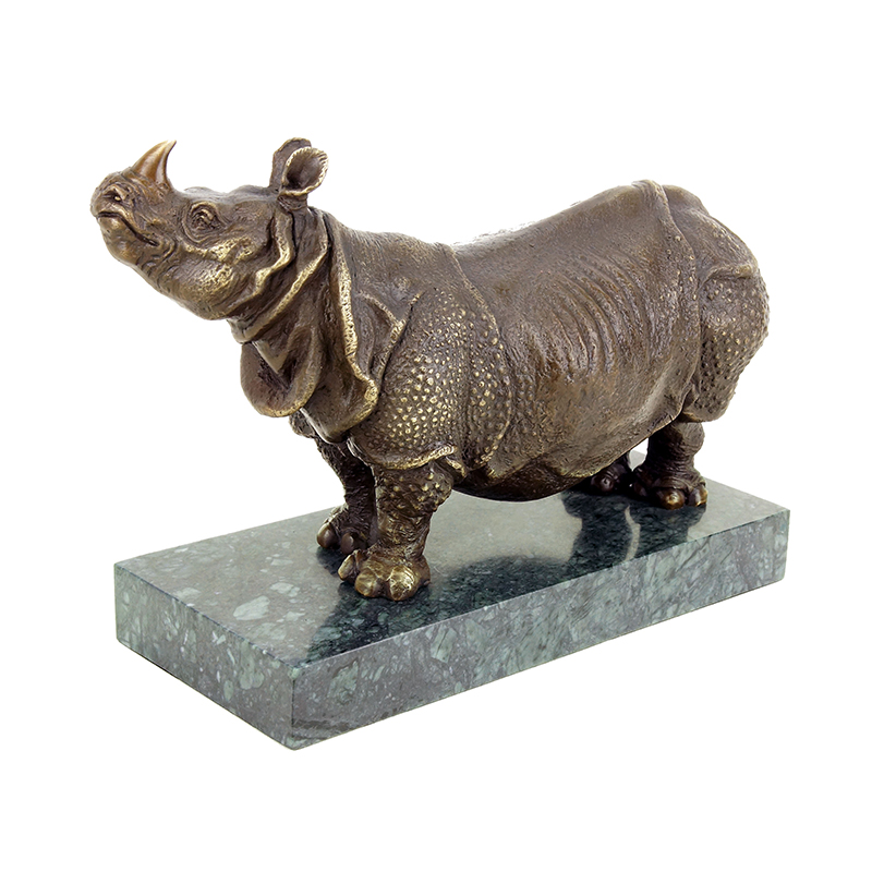 Rhino Figurine Home Decor
