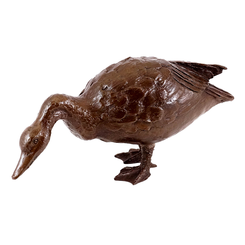 Bronze Duck Statue