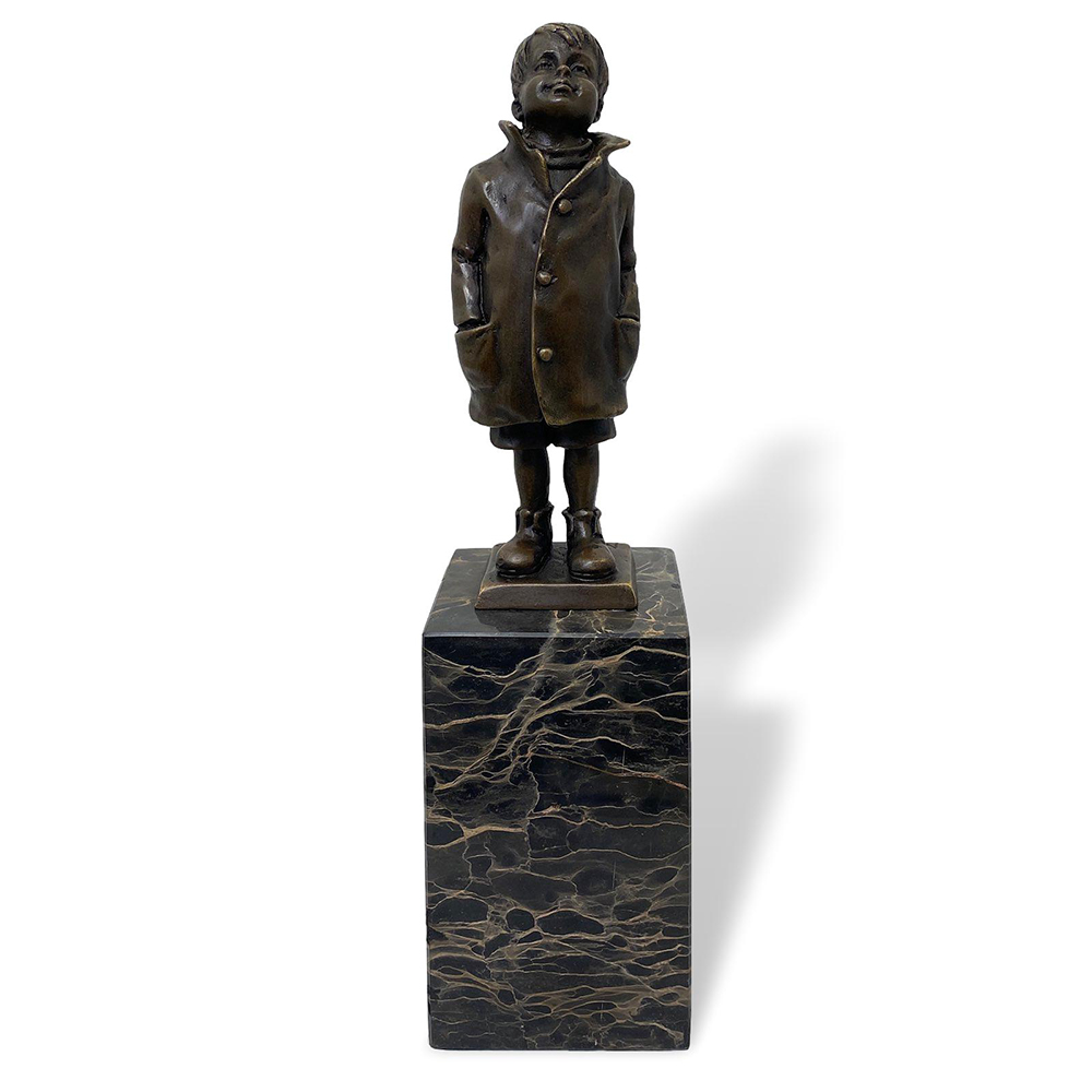 Bronze Boy Statue