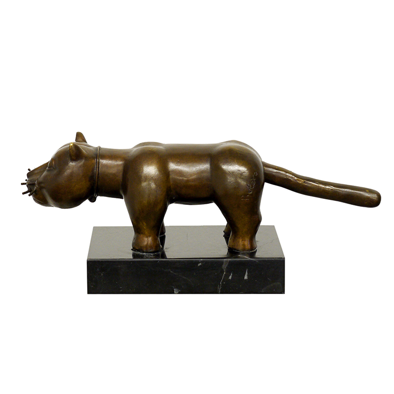 Botero Cat Sculpture