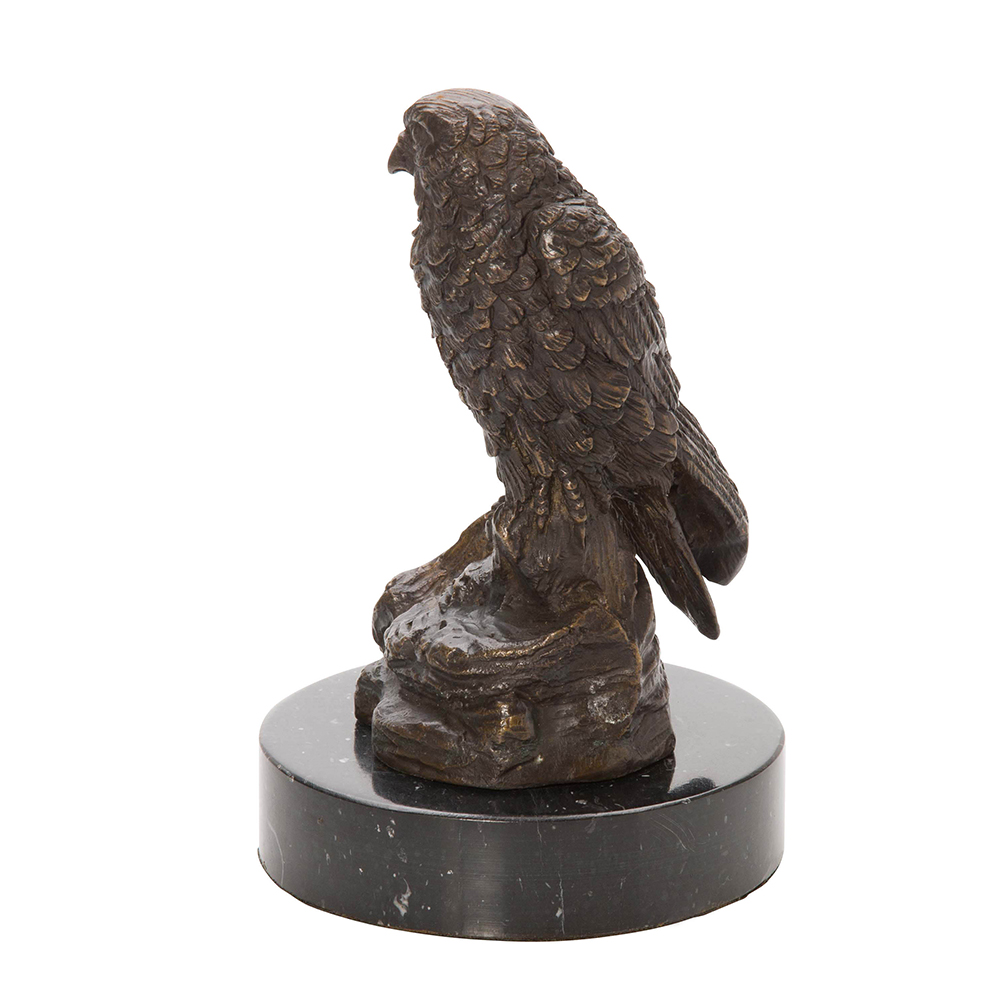 Bronze Falcon Statue