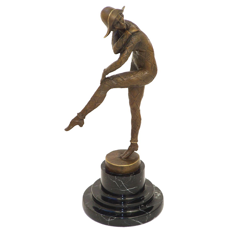 Art Deco Dancing Lady Figurine