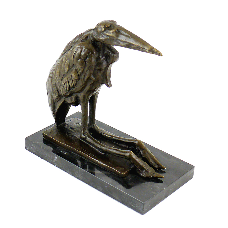 Bronze Bird Sculpture