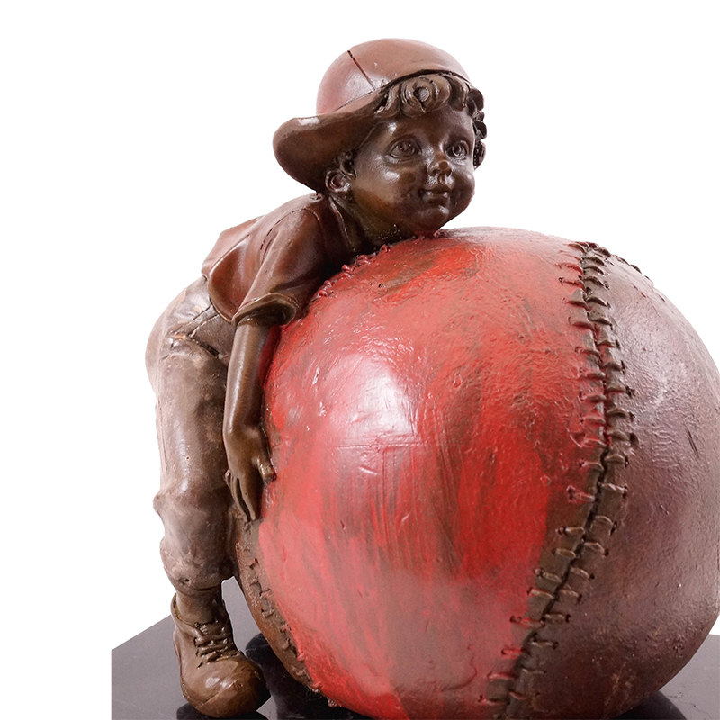 Baseball Boy Statue