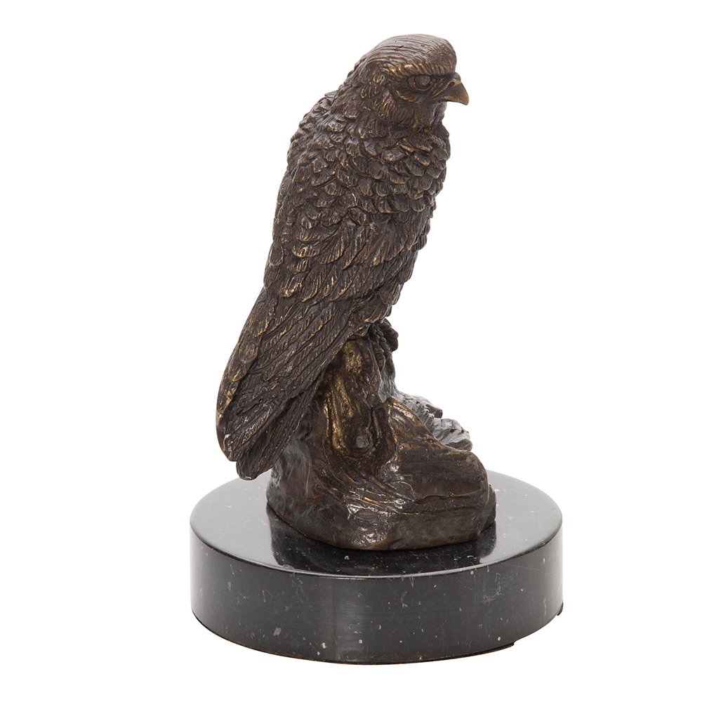 Bronze Falcon Statue
