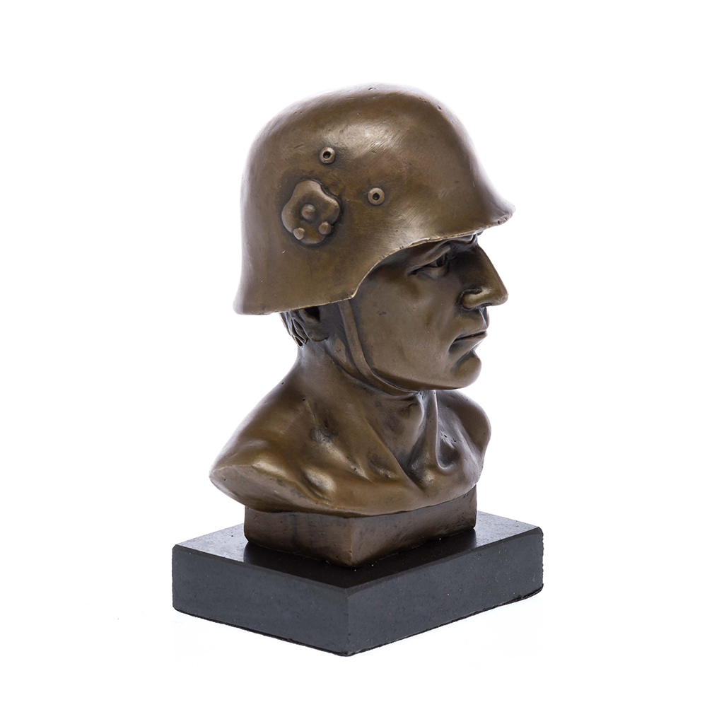 Bronze Soldier Bust