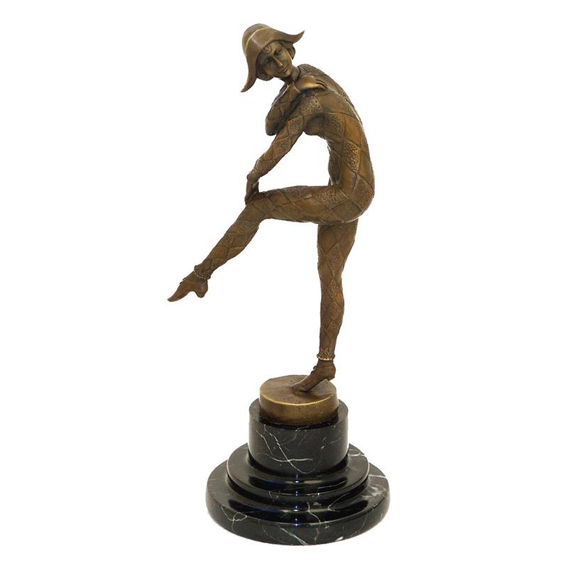 Art Deco Dancing Lady Figurine