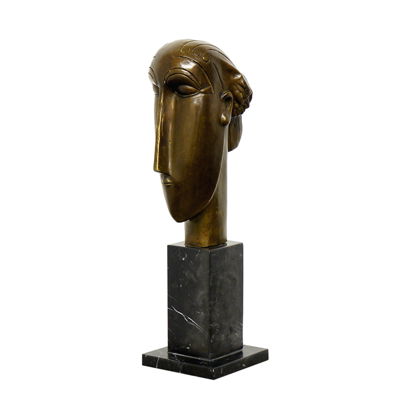 Woman Head Statue 