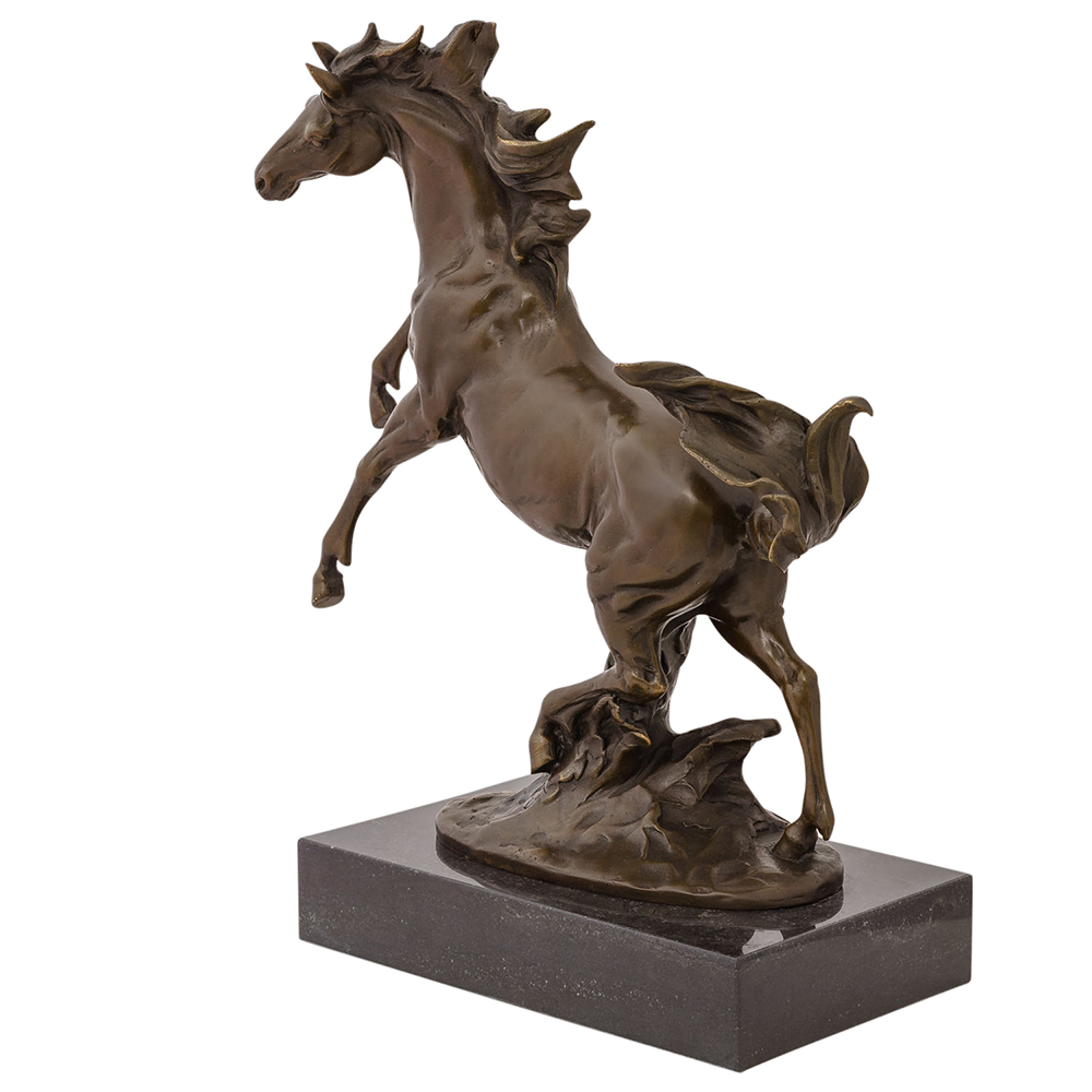 Jumping Horse Figurine
