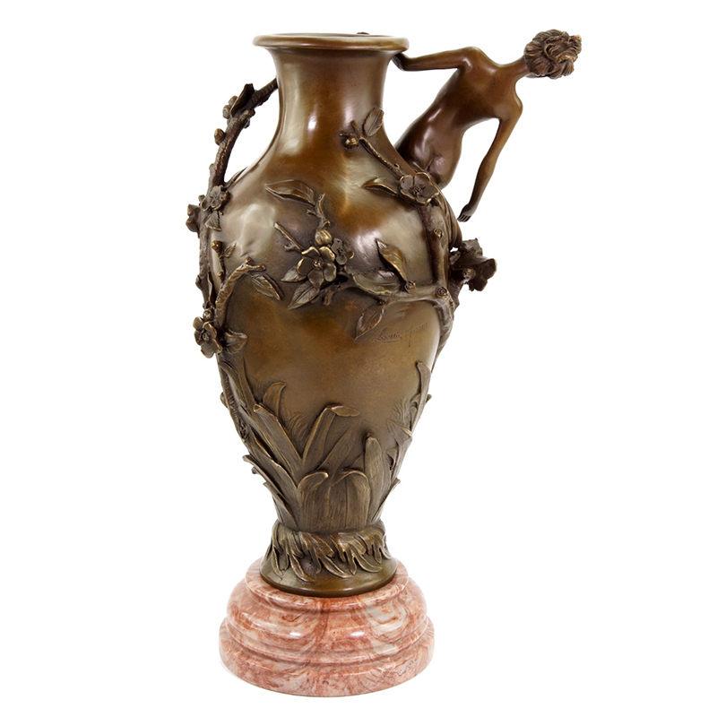 Female Sculpture Vase