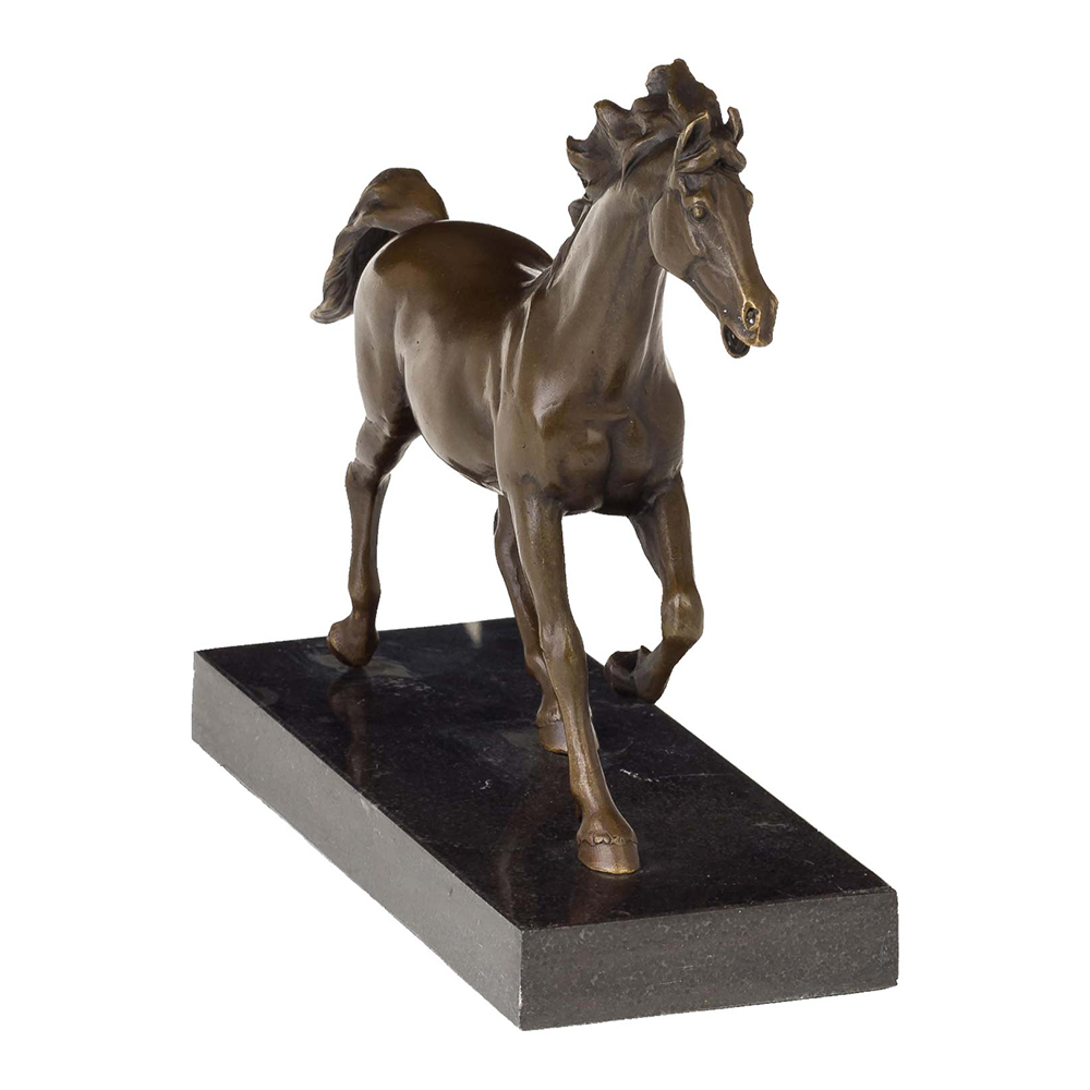 Bronze Running Horse Sculpture