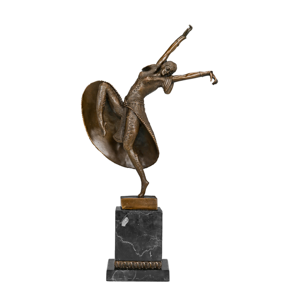 Chiparus Bronze Statues